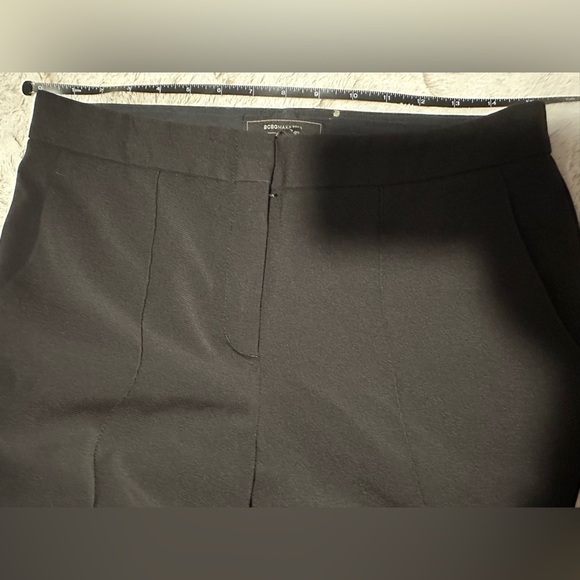 BCBGMaxAzria BLACK ELLIOT STRAIGHT LEG TROUSERS Size 6 - Picture 5 of 15